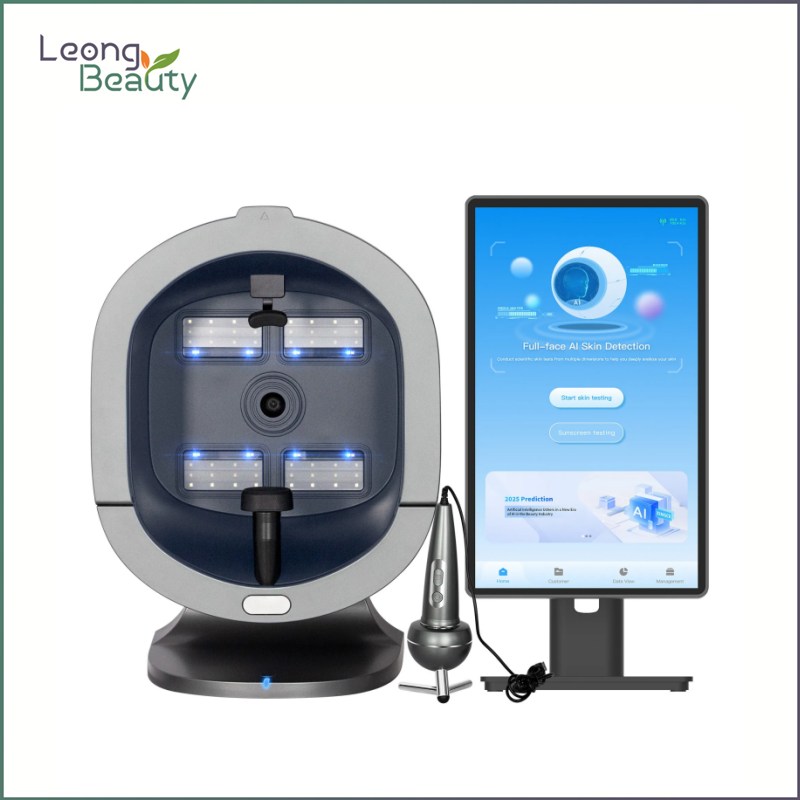 2in1 त्वचा और स्कैल्प विश्लेषण मशीन X5 प्रो